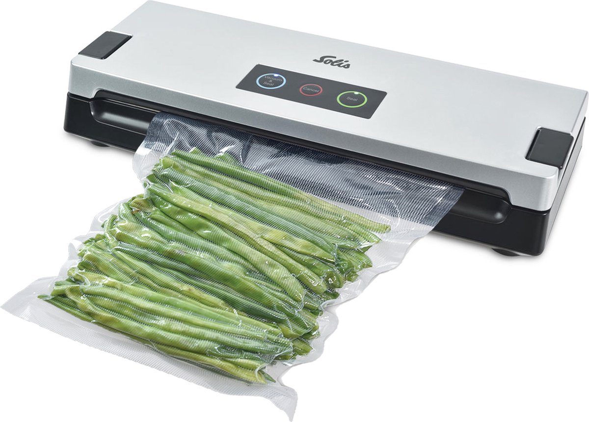 Solis Vac Smart 577 Vacumeermachine  - Met Slangaansluiting - Grijs