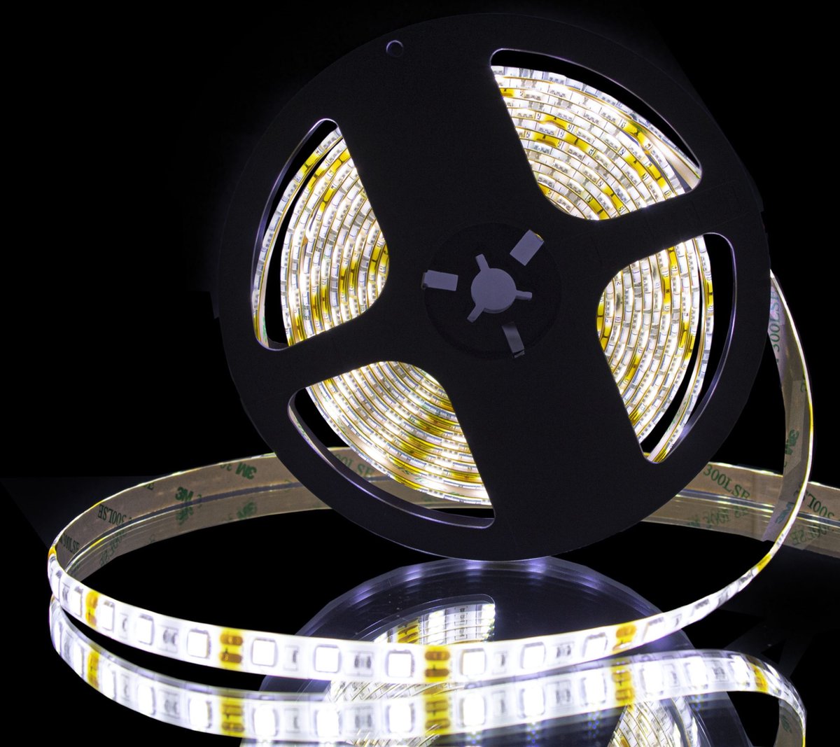 LED Strip 5M - 5050/60 | 14,4W | 12V | Standaard editie | 4500K - Naturel Wit