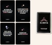 All About Us - Relatiespel - Koppel kaartspel - Vragen Kaartspel - Liefde