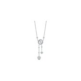 Guess Dames edelstalen ketting One Size Zilver 32019656