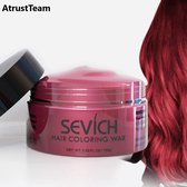 AtrustTeam – Kleur Haar Wax- Haarwax-HaircolorWax – Direct natuurlijke haarkleur, Natuurlijke ingrediënten Wasbaar-Feest wax –Tijdelijke Haarkleur-Carnaval- Moderne look- Haarcrème-Natuurlijke product -Waterbasis –Kleur:Roze -Nieuw 2020