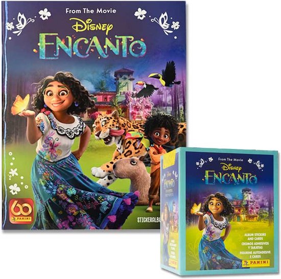 ALBUM PANINI ENCANTO Fantastique Famille Madrigal 50 Pochettes Neufs