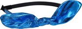 Jessidress® Haarband Haar Diadeem met buigbaar strik Hoofdband - Blauw