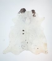 KOELAP Koeienhuid Vloerkleed - Zwartwit Gevlekt Salt & Pepper - 220 x 225 cm - 1004460