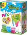 foto van SES - Slime lab - Mix it - 3 kleuren slijm - met balletjes, pompons en kralen om te mixen