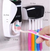 Premium Automatische Tandpasta Dispenser + Tandenborstel houder / Toothpaste Dispenser / Tandpasta Houder / Tandpasta Knijper