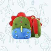Dinosaurus backpack - Rex - Peuter rugtas – rugzak Schooltas voor Peuters/Kleuters – Jongens en Meisjes | Kinderrugzak | Kinder rugzak | Dieren | Schooltas | Peuterspeelzaal | Opva