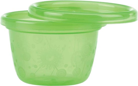 Nûby - Bols à goûter - 6 pièces - 120 ml - 3m+