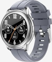 Smartwatch Rankos CF22 - sporthorloge Grijs - Fitness - Stappenteller - Hartslag - Slaapmonitor - Bluetooth bellen - Bel/message herinnering - Camera Bediening - IP67 Waterbestendi