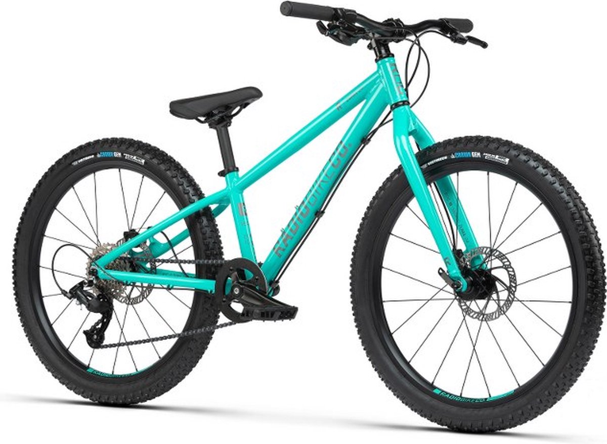 radio 2022 Zuma 24 Sus Complete Bike Turquoise Tt19.3