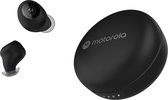Motorola Sound Draadloze Oordopjes - MOTO BUDS 250 - In-Ear Oordoppen - Qi-Technologie - Water- en Zweetbestendig - Touch- en Voice Control - 18-Uur Afspeeltijd - Zwart