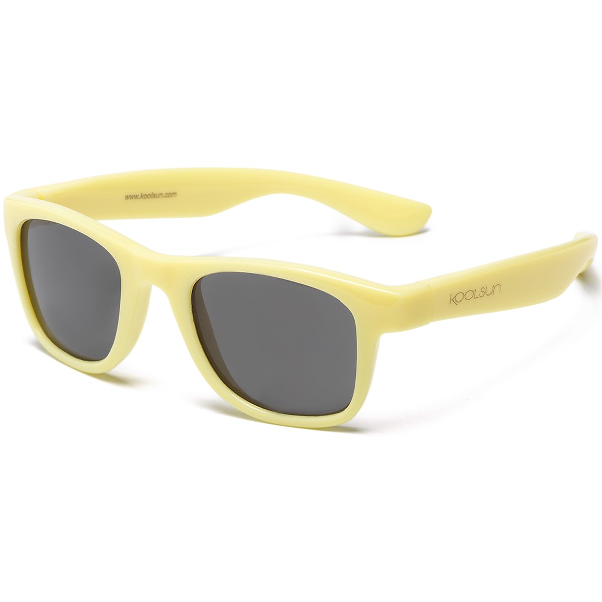 KOOLSUN - Wave - kinder zonnebril - Mellow Geel - 1-5 jaar - UV400 Categorie 3