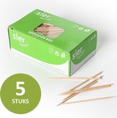 Sier Cocktailprikker Hout (FSC®) 60mm ( 5000 Stuks )
