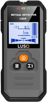 LUSQ Leidingdetector - Detecteert tot 120 mm Diep - Automatisch Kalibreren - Hout - Metaal - Leidingen en Bedrading - Inclusief 9V Batterij