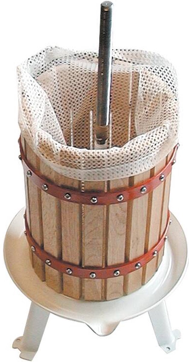 Easy Press™ Appel / Fruit / Sap / Cider Pers van Lacewing™ met Dubbele Handgreep - 6 Liter, 3 Jaar Garantie € 49,99
