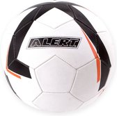 Alert Voetbal Maat 5 Wit/Zwart/Oranje