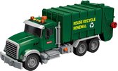 Luna Vuilniswagen Mega Truck Junior 38 X 14 Cm Frictie Groen