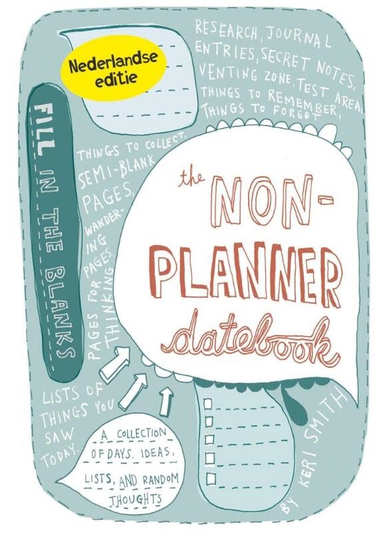 The Non-Planner Datebook - Nederlandse Editie - cover