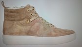 Common Pairs Zelda Sneaker Hoog Taupe Suede