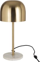Tafellamp | imitatiebont - metaal | goud | 20.5x20.5x (h)49 cm