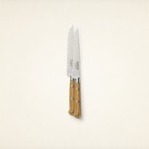 Sabatier Trompette | 2 couteaux à steak avec manche en bois Pakka riveté