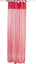 Gordijn | katoen | rood | 140x0.2x (h)290 cm
