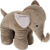 Deurstop | textiel | grijs | 29x16x (h)24 cm