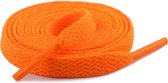 GBG Sneaker Veters 120CM - Oranje - Orange - Laces - Platte Veter