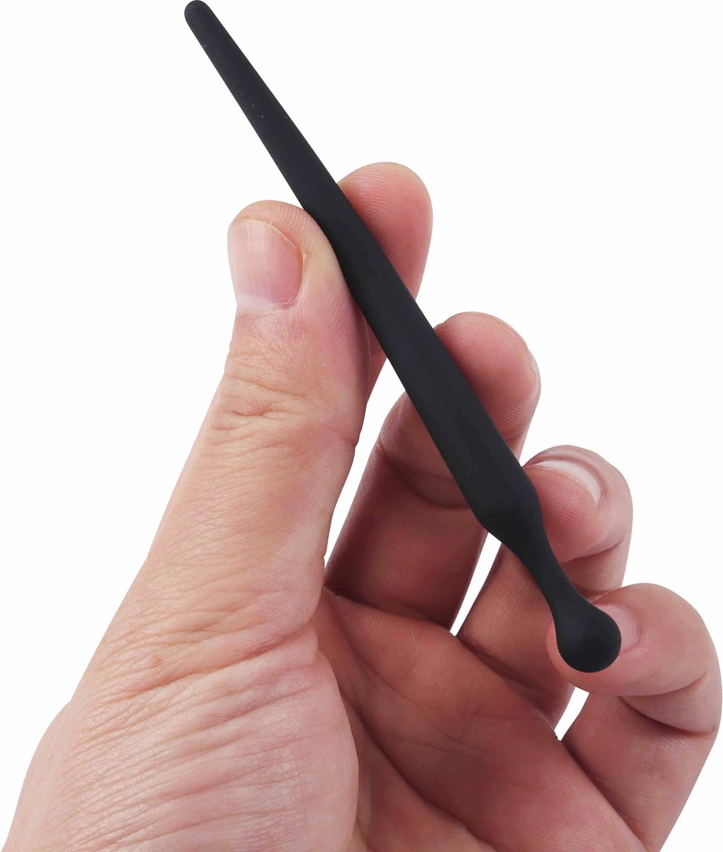 Goedkoopste Banoch | Penisstick Agung | max. Ø 8 mm | siliconen | zwart