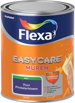 Flexa Easycare Muurverf - Mat - Mengkleur - Puur Pinksterbloem - 1 liter