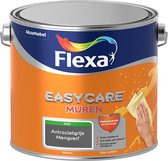 Flexa Easycare Muurverf - Mat - Mengkleur - Antracietgrijs - 2,5 liter