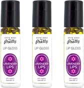 Zoya Goes Pretty - Lip Gloss Lavender Lips - 3 pak