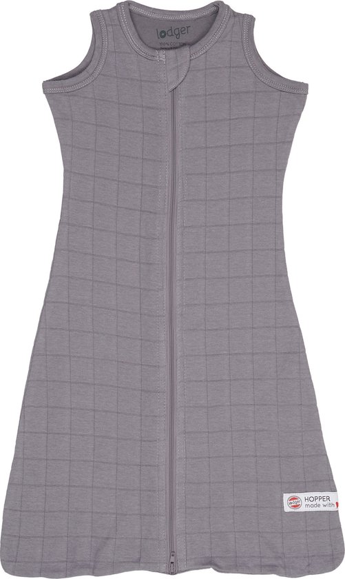 Lodger Baby slaapzak Hopper Solid Donkergrijs Mouwloos 86/98