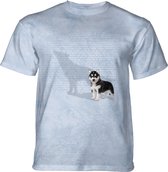 T-shirt Shadow of Greatness Dog Blue L