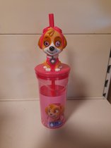 Beker Paw Patrol Sky met rietje