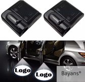 Bayans® - Seat Deur Logo Projector - Seat Deurlicht - Seat - Draadloos - 2 Stuks