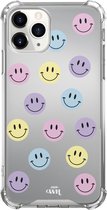 xoxo Wildhearts case voor iPhone 12 Pro Max - Smiley Colors - xoxo Wildhearts Mirror Cases
