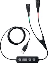 Jabra LINK 265, USB Y-training cable for corded QD headsets