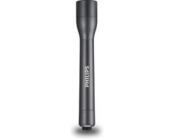 Philips Zaklamp SFL4002T/10 - LED-zaklamp - Draagbare Lamp - Incl. 2 AA-Batterijen - 110 lumen - Zwart - IPX4 Waterdicht - Draagbare Lamp - Batterijduur tot 2.5 Uur - Zwart