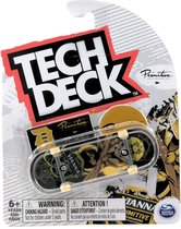 Tech Deck Primitive Skateboards Tamarin Giovanni Vianna Black and Gold Foil Complete Fingerboard  Tech Deck M28