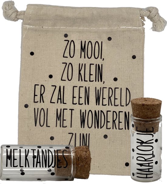 Chiara Design Tandendoosje - Melktandjes en haarlokjes buisje - Baby cadeau - Kraamcadeau - Handgemaakt in Nederland - Jongens - Meisjes - Melktanden bewaardoosjes - Herinneringsdoos - Baby memory box