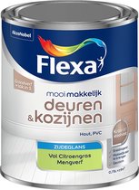 Flexa Mooi Makkelijk Verf - Deuren en Kozijnen - Mengkleur - Vol Citroengras - 750 ml