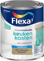 Flexa Mooi Makkelijk Verf - Keukenkasten - Mengkleur - Puur Helmgras - 750 ml