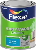 Flexa Easycare Muurverf - Keuken - Mat - Mengkleur - 85% Zee - 1 liter