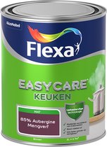 Flexa Easycare Muurverf - Keuken - Mat - Mengkleur - 85% Aubergine - 1 liter