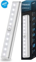 TIGIOO Kastverlichting LED met bewegingssensor- Keukenverlichting op batterij - LED Kast Verlichting Draadloos (1 PACK)