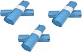Afvalzakken - vuilniszakken - 6 rollen - 120liter - 20stuks per rol - blauw
