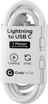 GrabNGo Gng Laadk.usb-c>lightn.1m Wit