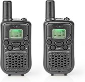 Nedis WLTK0500BK Walkie-talkie Bereik 5 Km 8 Kanalen Vox 2 Stuks Zwart