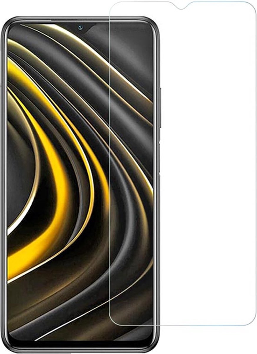 LuxeBass Screenprotector geschikt voor Xiaomi Poco M3 - glas scherm - bescherming